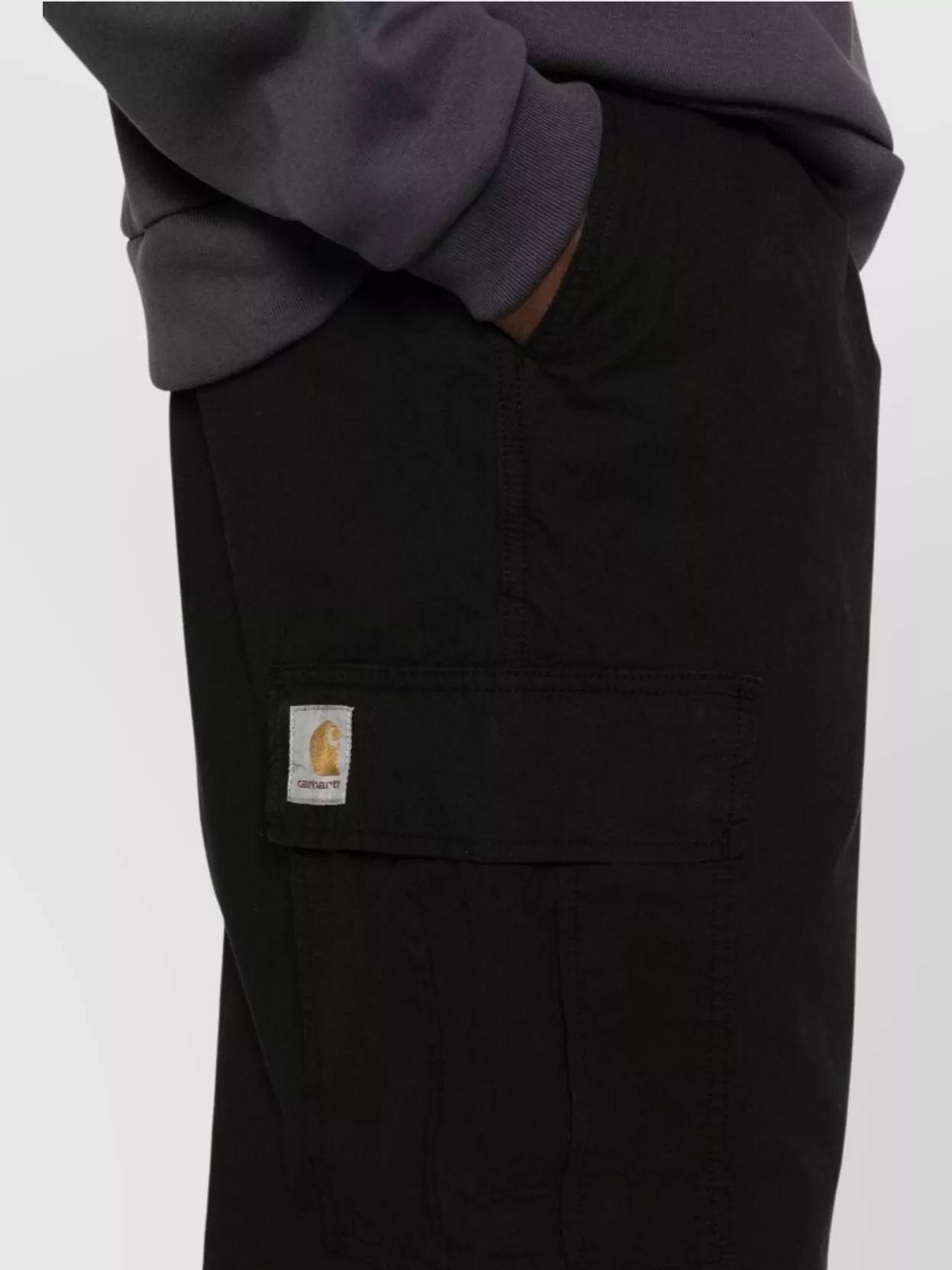 Carhartt Wip Straight Leg Cargo Trousers With Multiple Pockets