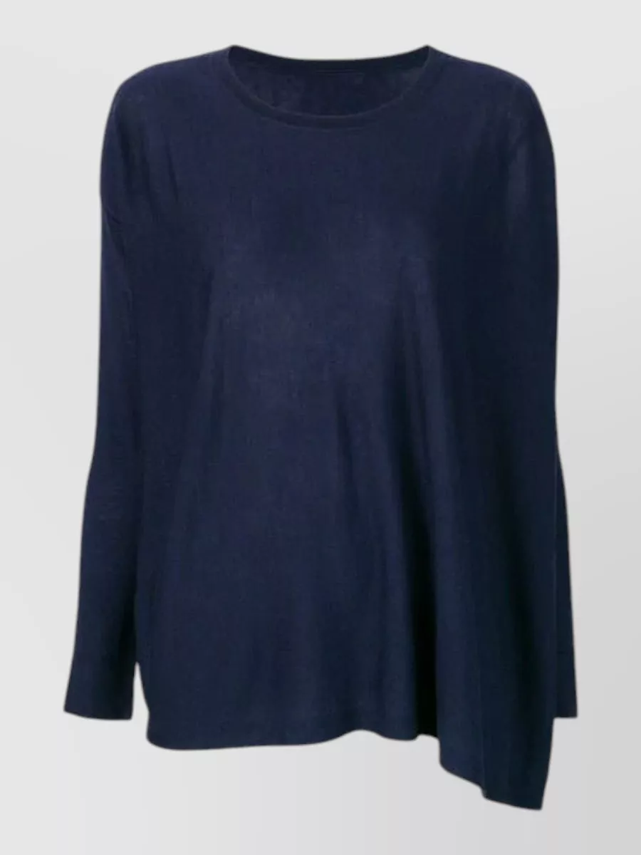 La Rose fine-knit merino wool long-sleeve sweater