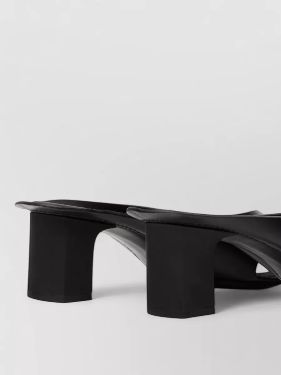 Mm6 Maison Margiela Leather Thong Mules