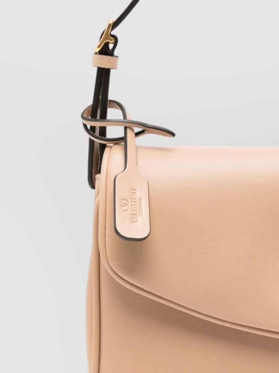Valentino Garavani De Vain Small Leather Clutch Bag