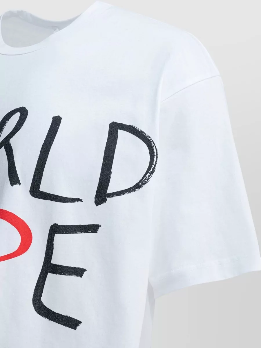 Comme Des Garçons Printed Cotton Crew-Neck T-Shirt