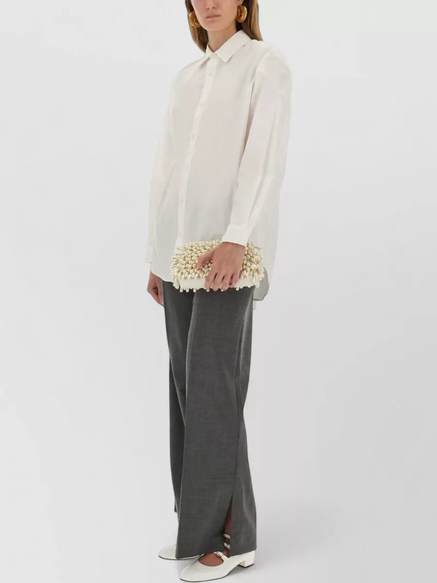 The Garment High-Rise Wide-Leg Trousers