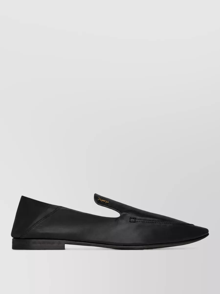 Saint Laurent leather mules