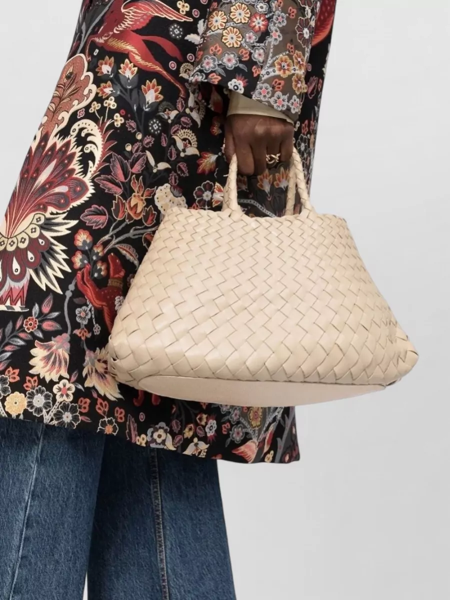 Dragon Diffusion Santa Croce Small Leather Tote Bag