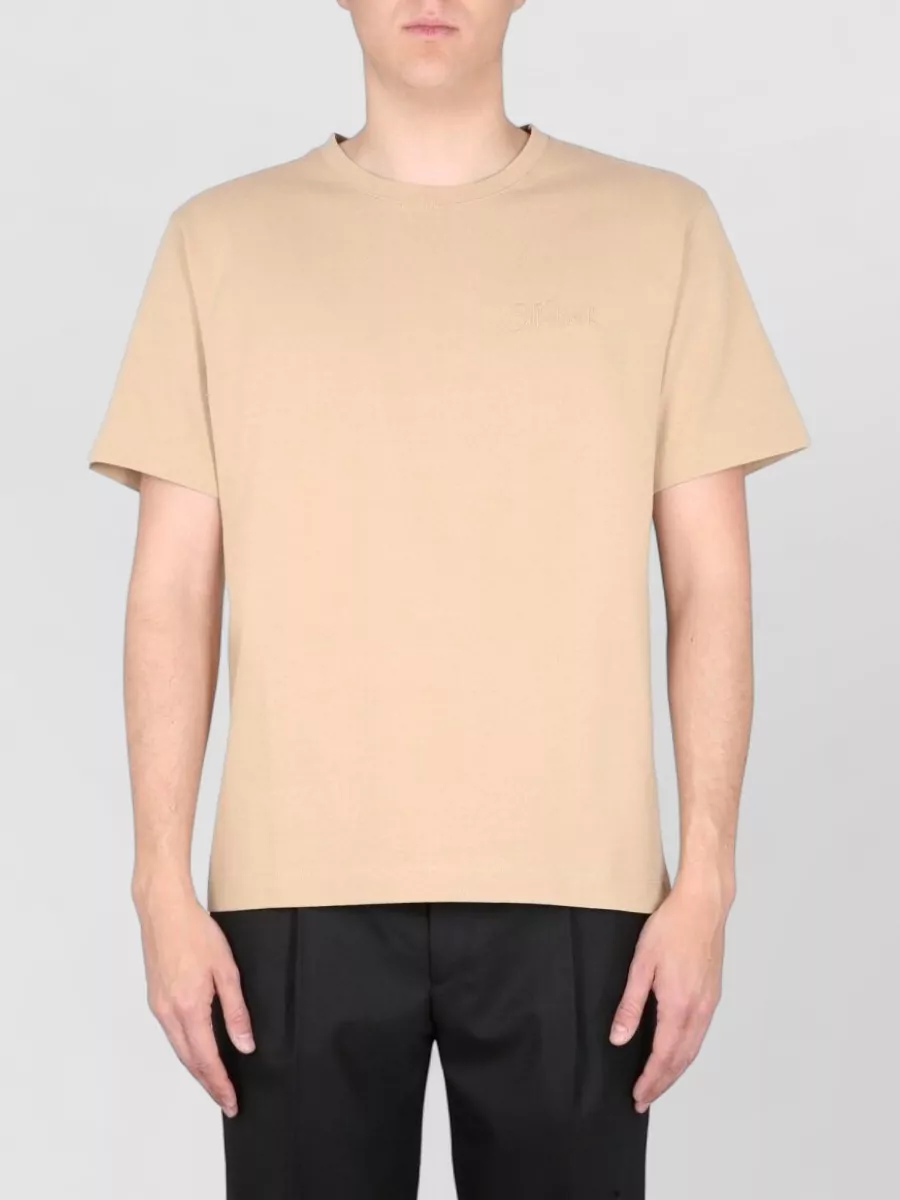 Sunflower cotton logo print t-shirt