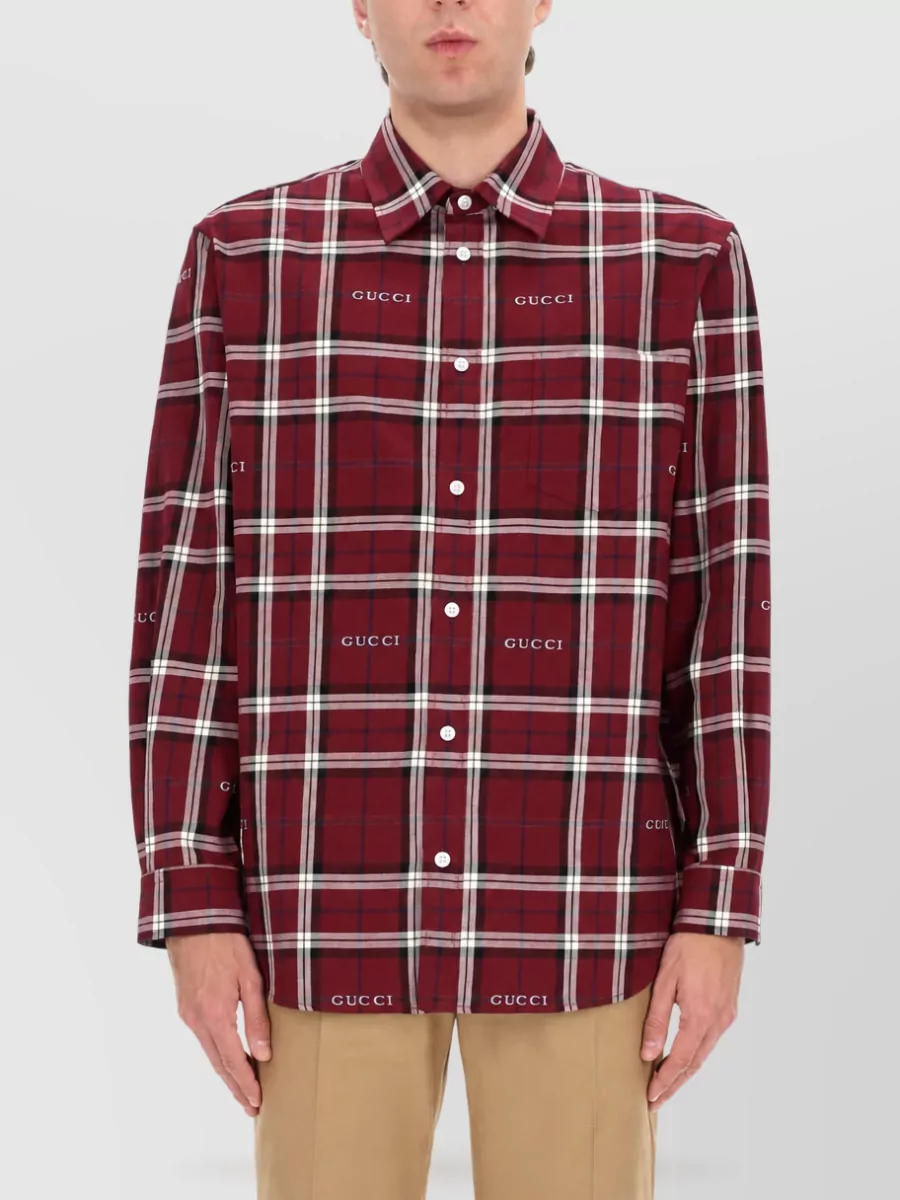 Gucci Logo-Print Shirt