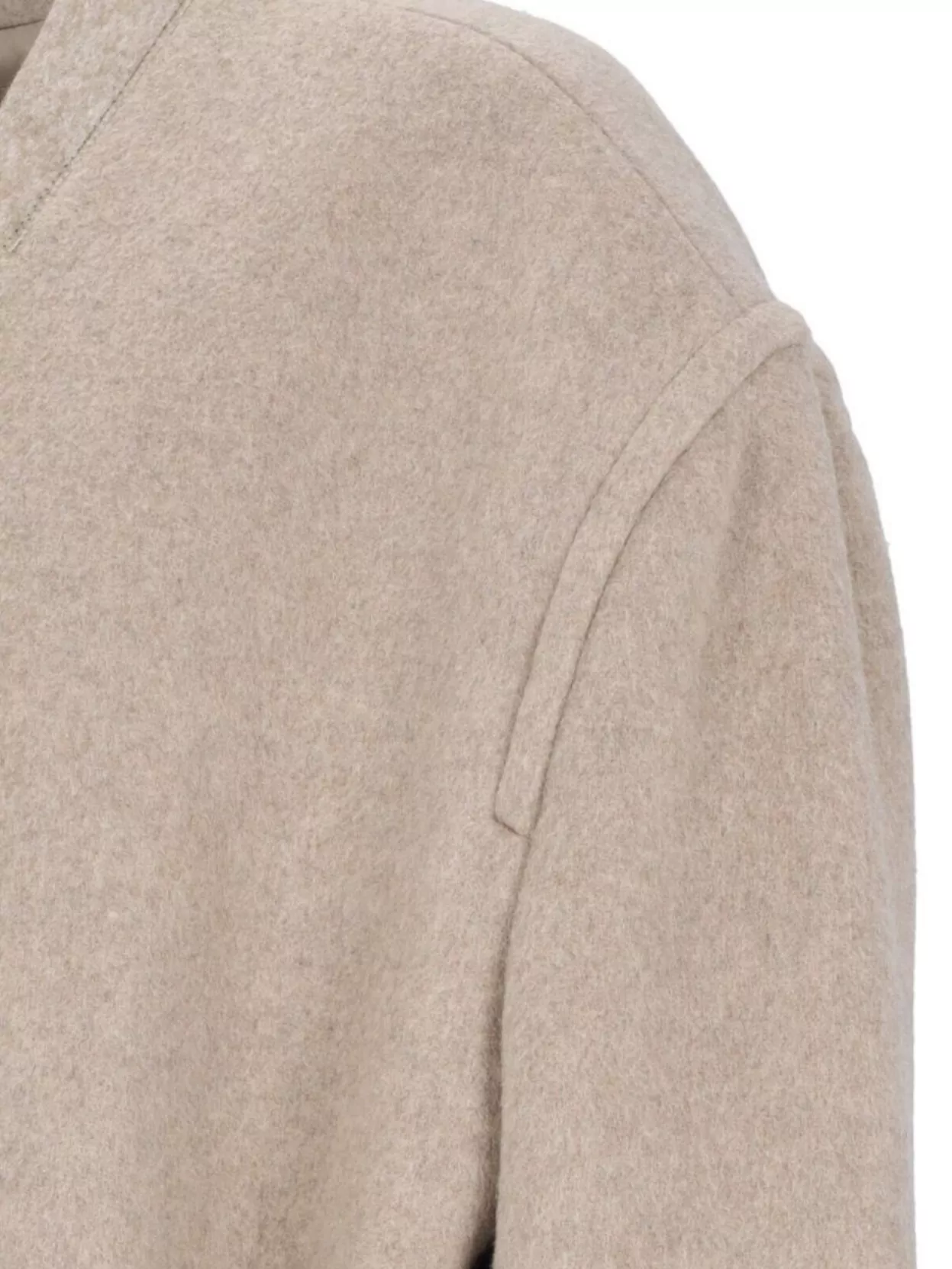 Mm6 Maison Margiela Belted Long Length Jacket With Back Seam