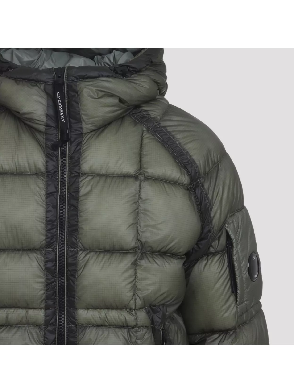 C.p. Company Medium Shell Jacket With Hood And Pockets