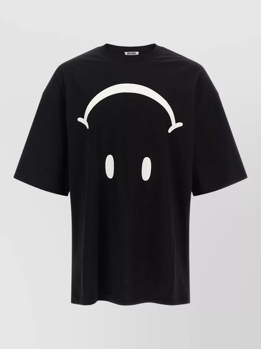 Moschino Cotton Oversized Printed T-Shirt