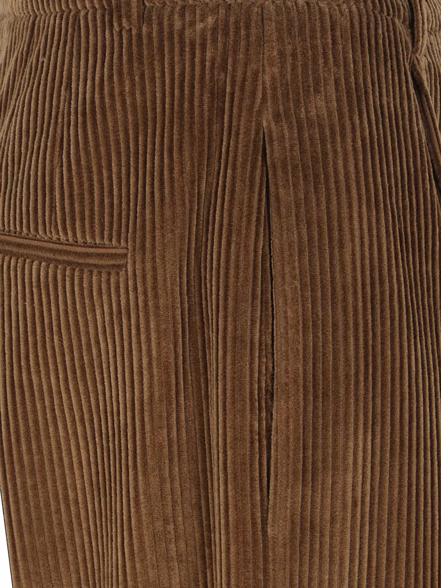 Róhe Corduroy Straight-Leg Tailored Trousers