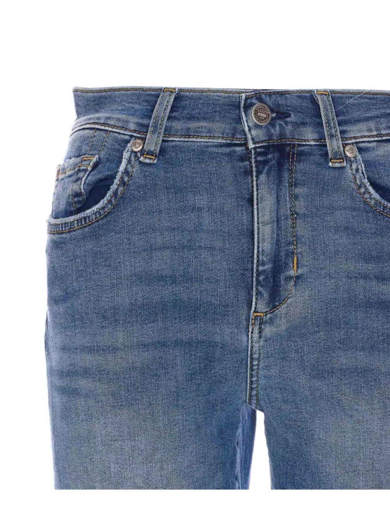 Liu •jo Liu Jo Authentic Dark Wash Flared Jeans