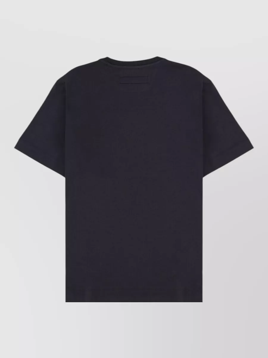 Zegna Logo Crew Neck Short Sleeve T Shirt