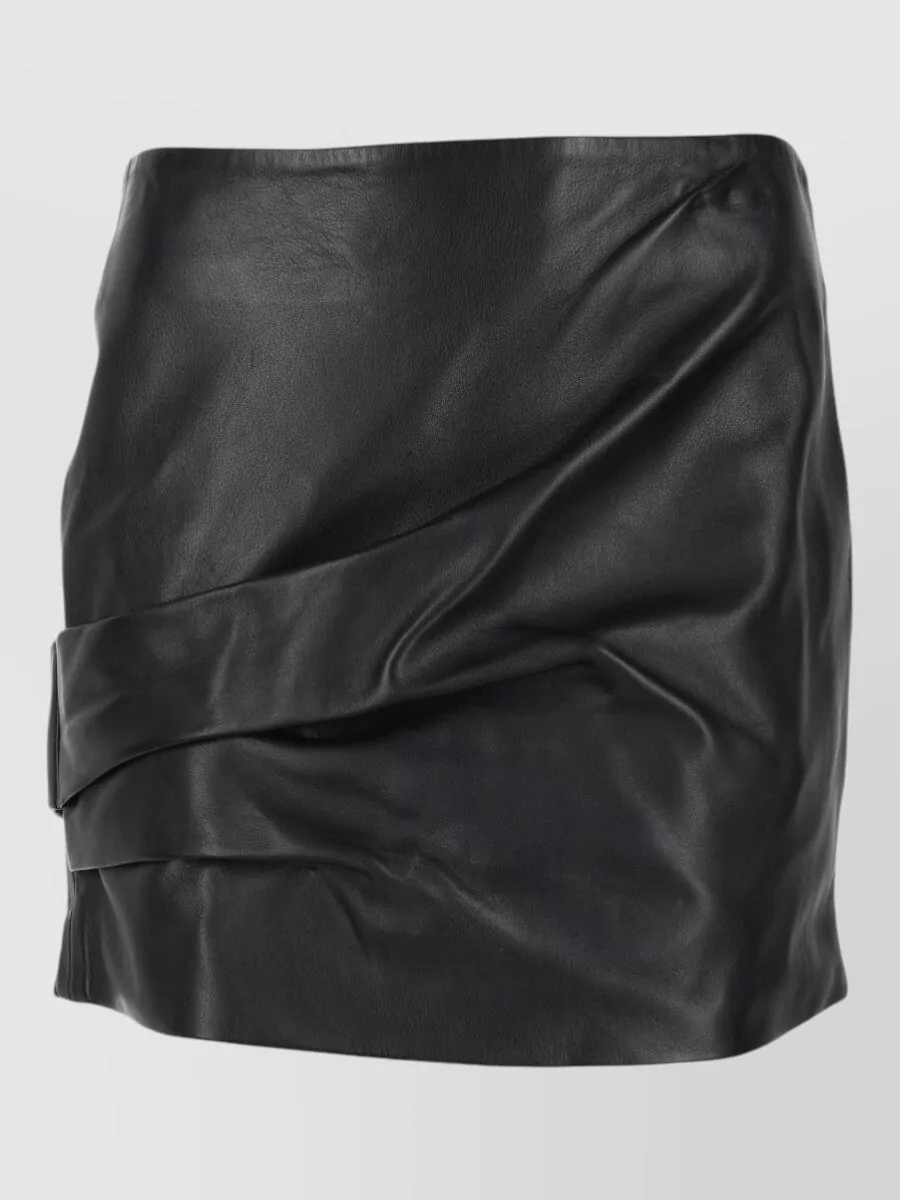 Isabel Marant leather mini skirt