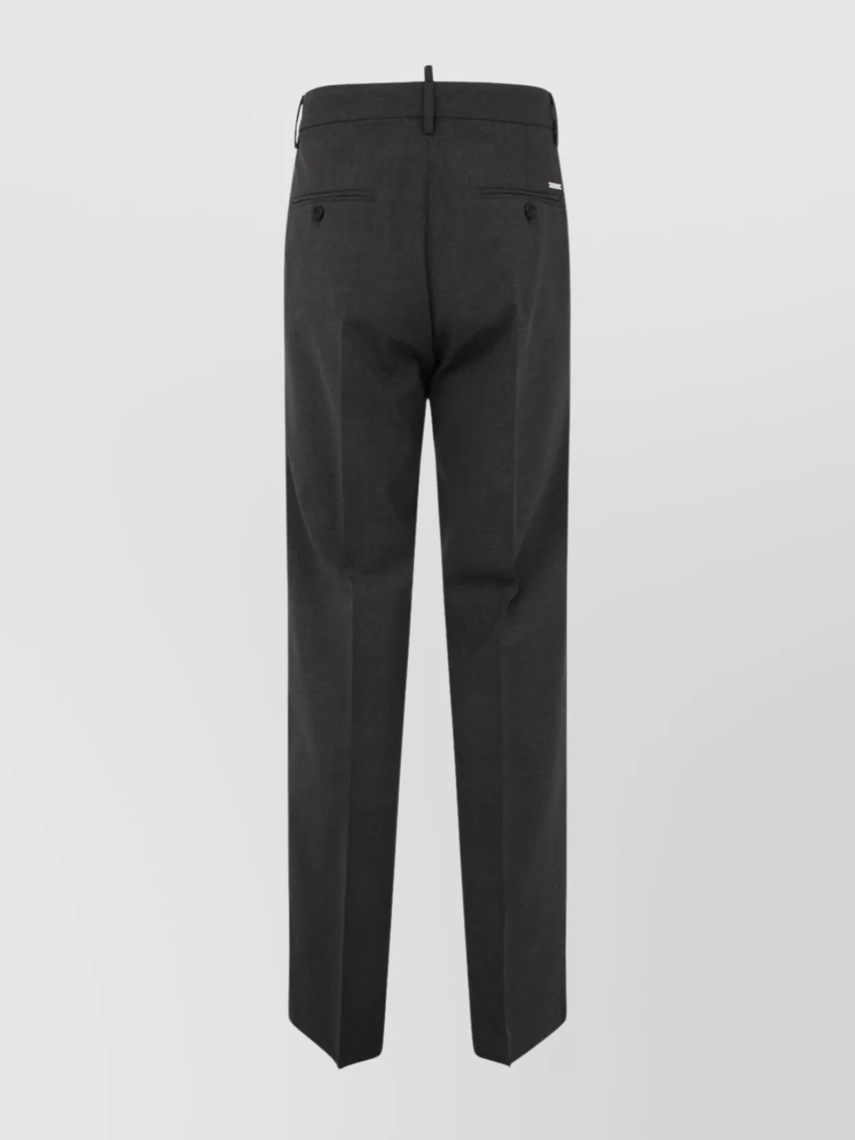 Dsquared2 Casual Trousers With Pockets And Belt Loops In Gray