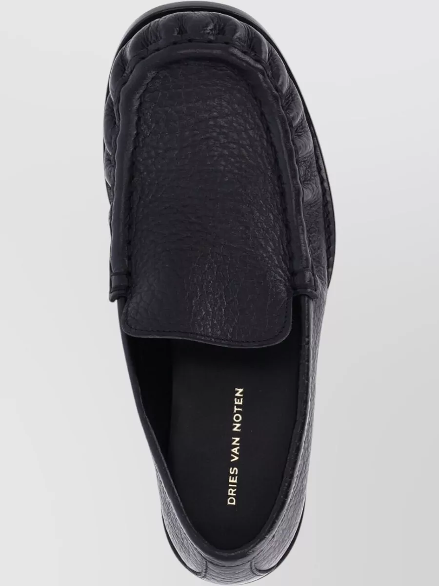 Dries Van Noten Leather Mules
