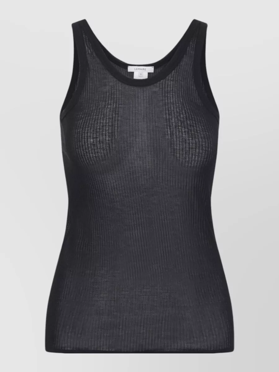Lemaire Silk Blend Sleeveless Tank Top