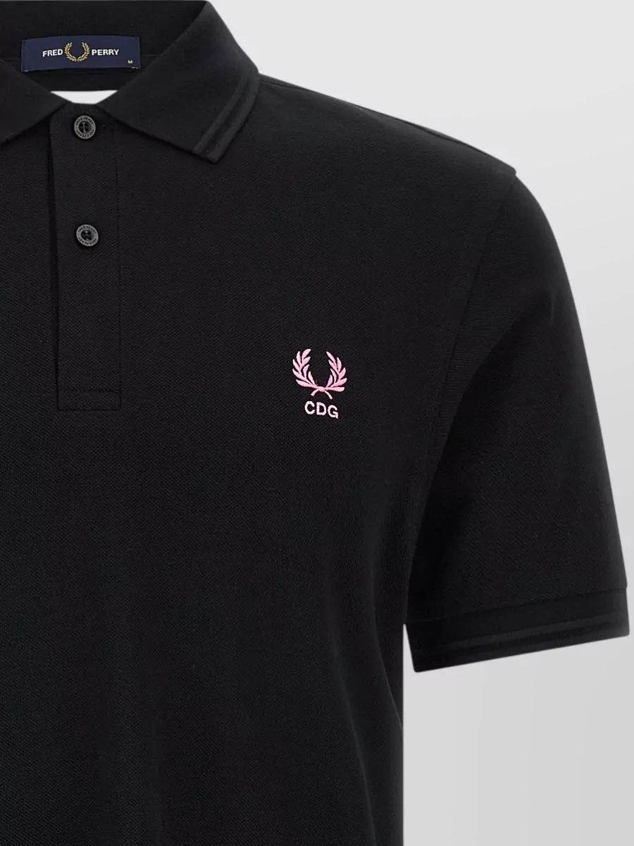 Comme Des Garçons Cotton Piqué Short-Sleeve Polo Shirt