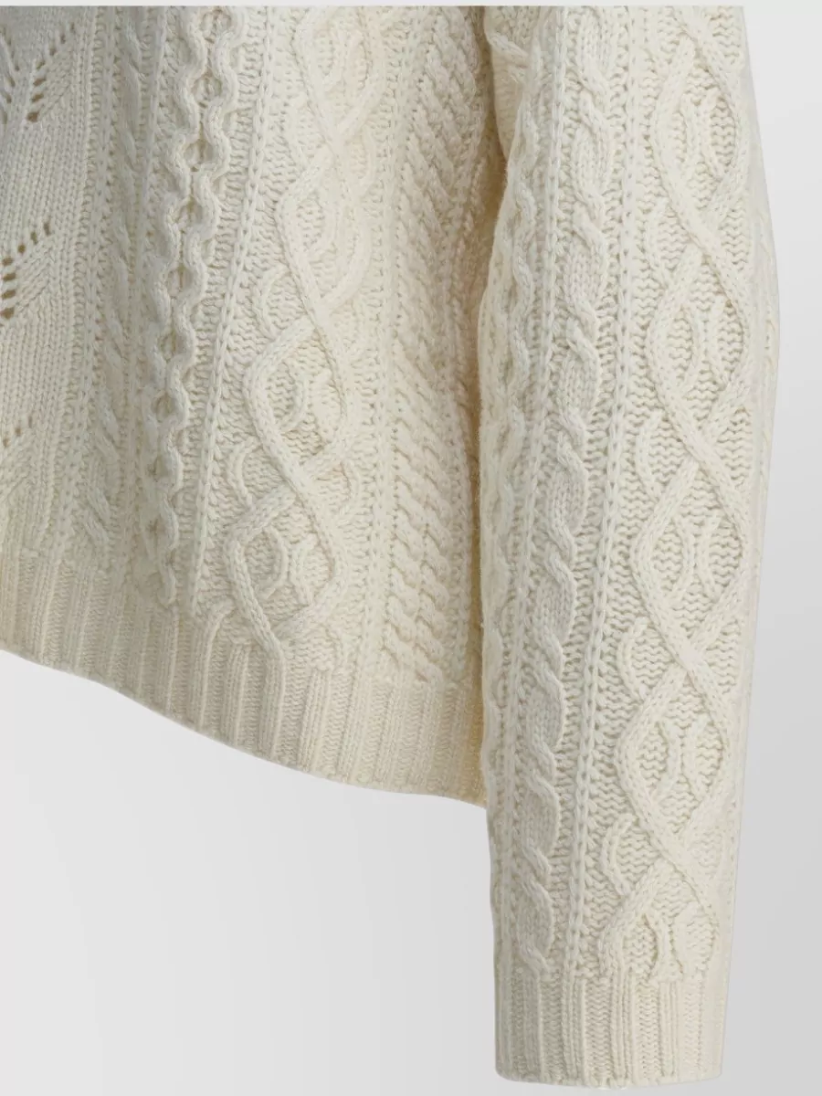 Sandbeige Wool Jumper