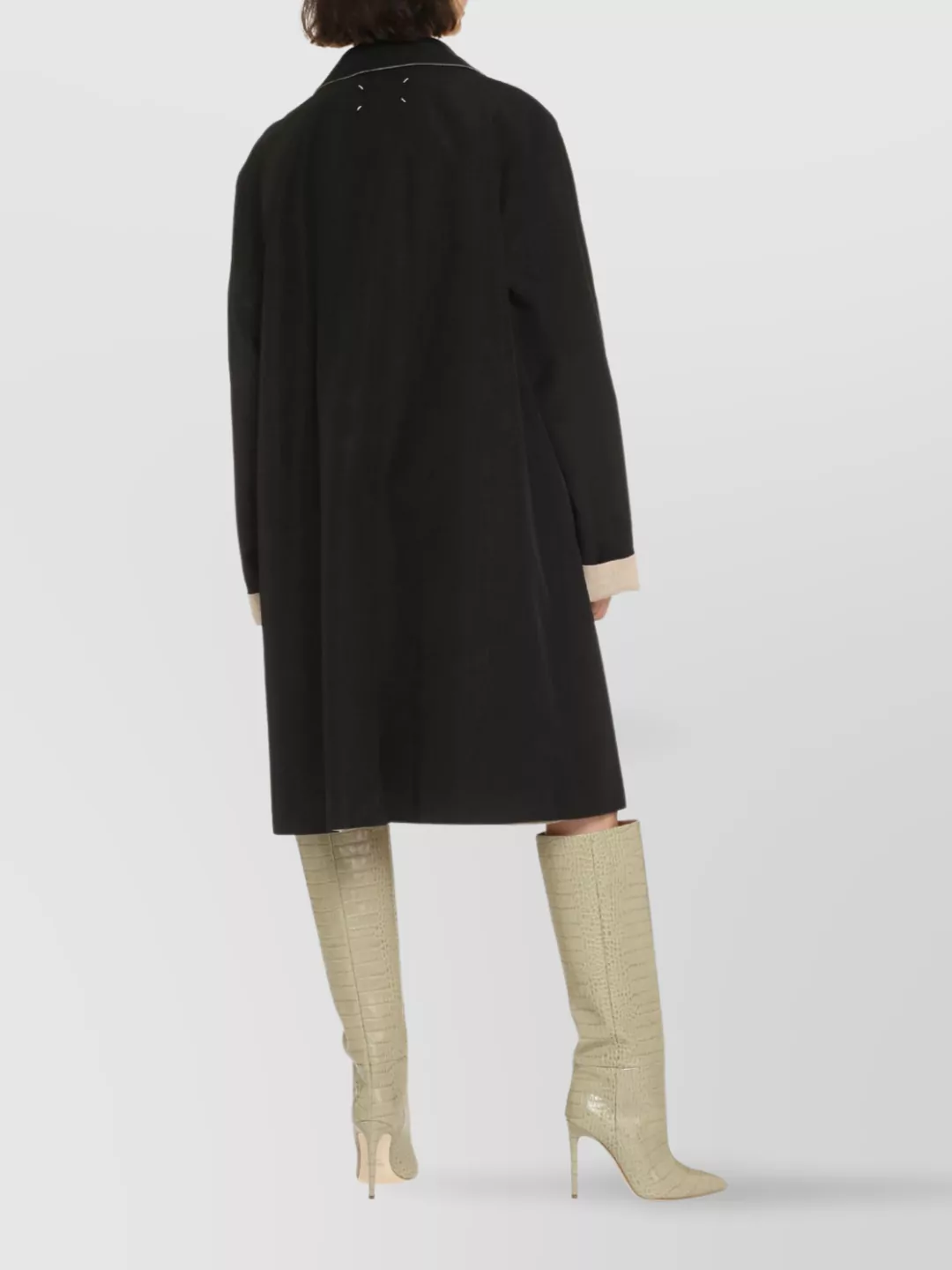 Maison Margiela Reversible Trench-Coat With Contrast Cuffs
