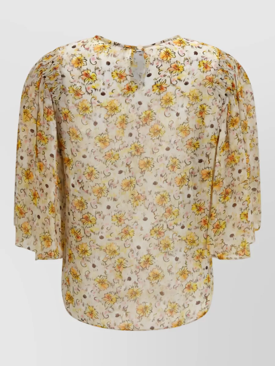 Isabel Marant Etoile floral-print blouse
