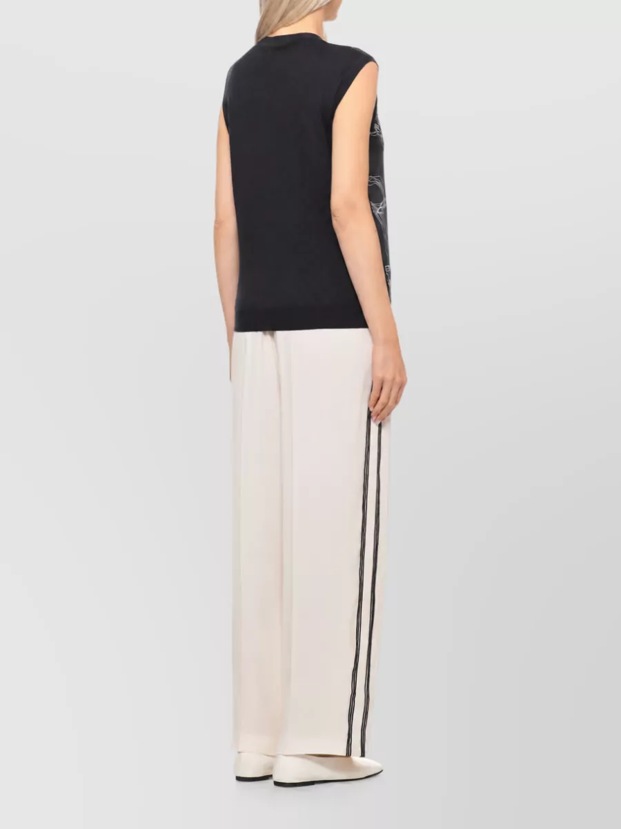 Fabiana Filippi Sleeveless Fitted Jacket