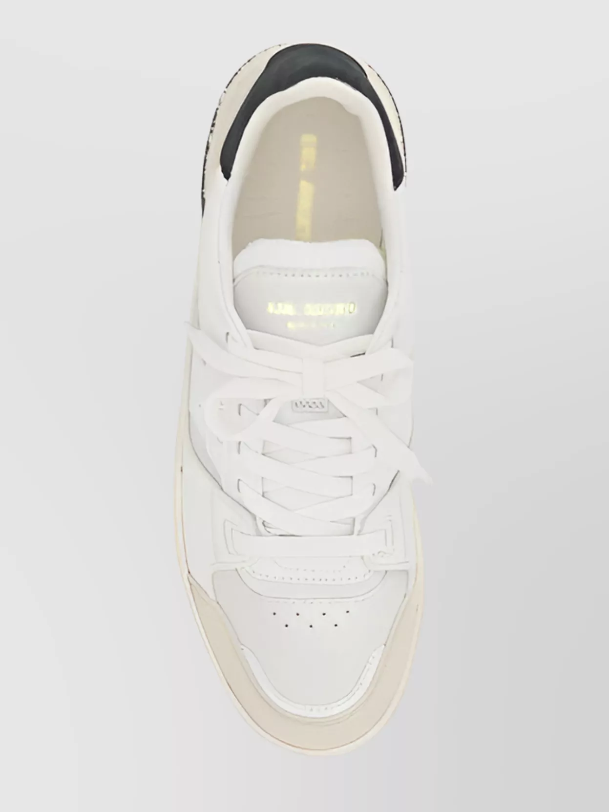 Axel Arigato Clay Leather Contrast Suede Sneakers
