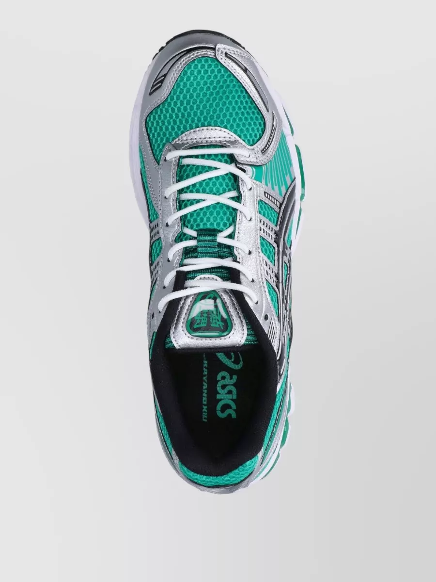 Asics Synthetic Leather Low-Top Lace-Up Sneakers
