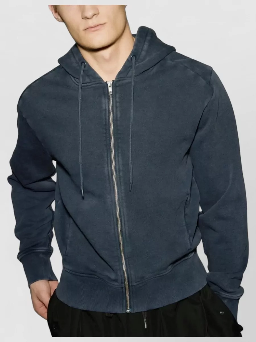 Entire Studios Cotton Slim Hooded Zip-Up Jacket