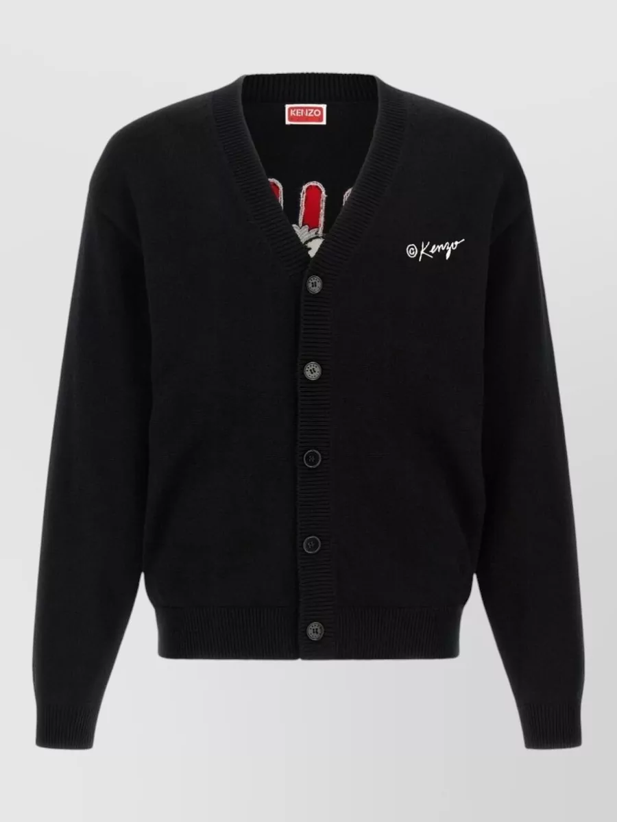 Kenzo wool blend cardigan