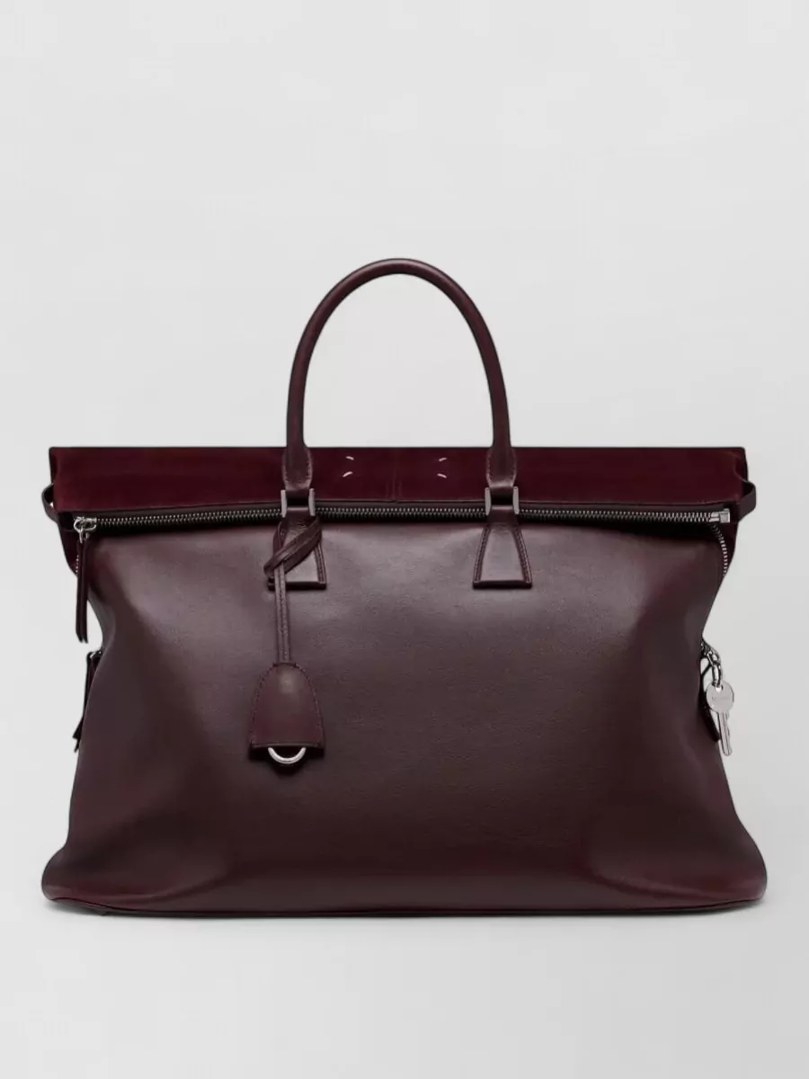 Maison Margiela 5ac extra large leather travel bag