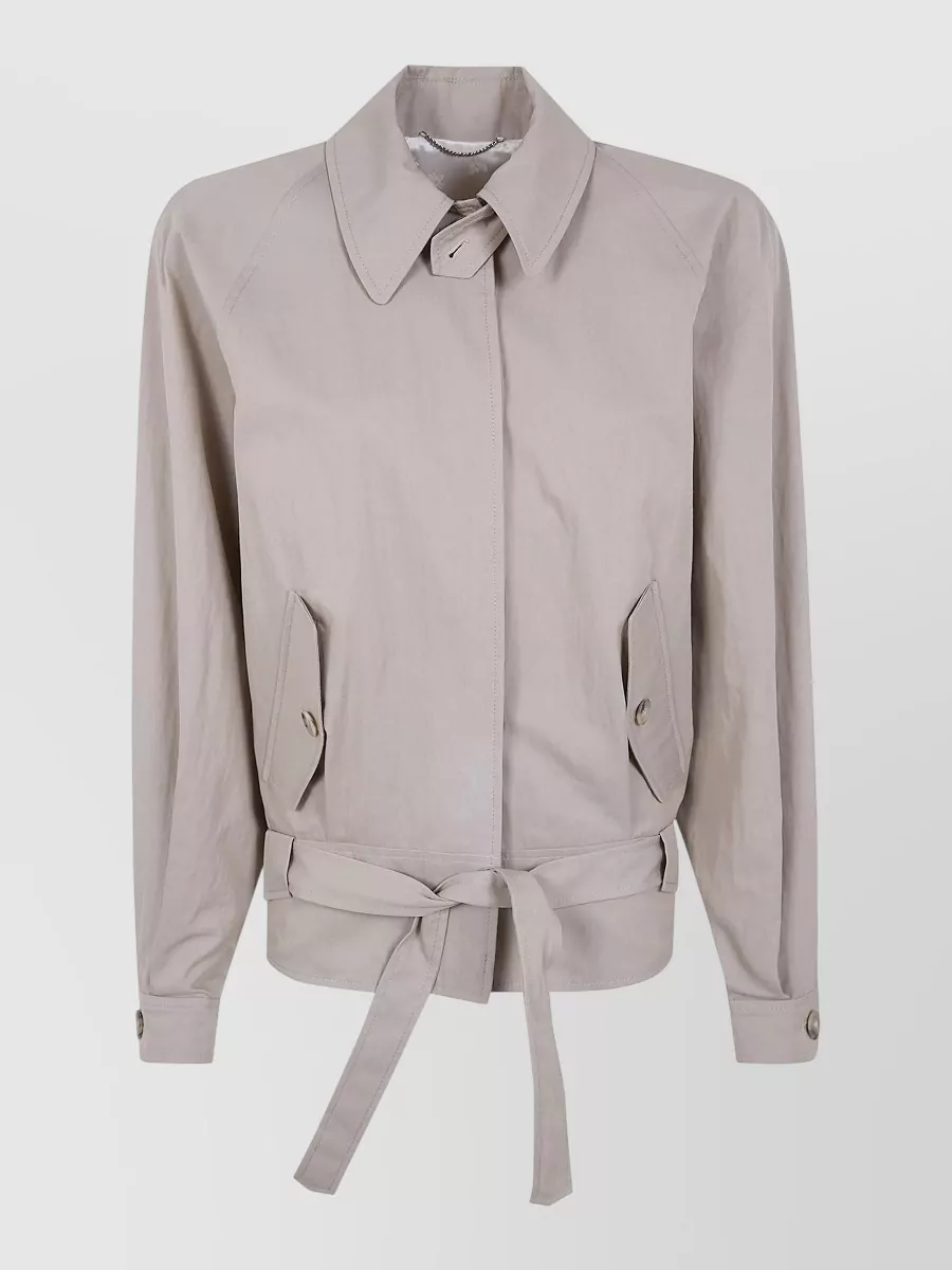 Magda Butrym Belted single breasted coat