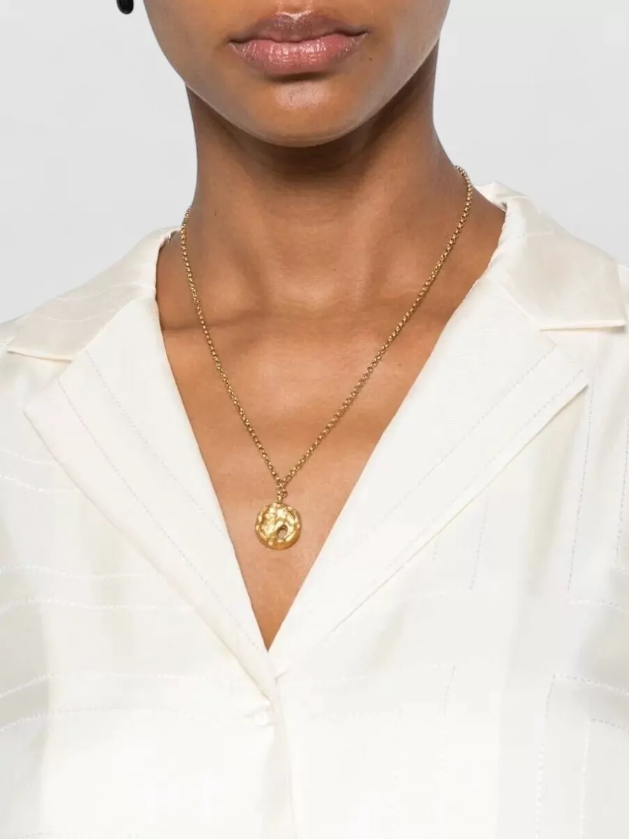 Totême Monogram Silk Pyjama Top