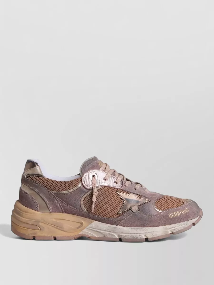 Golden Goose leather low-top sneakers