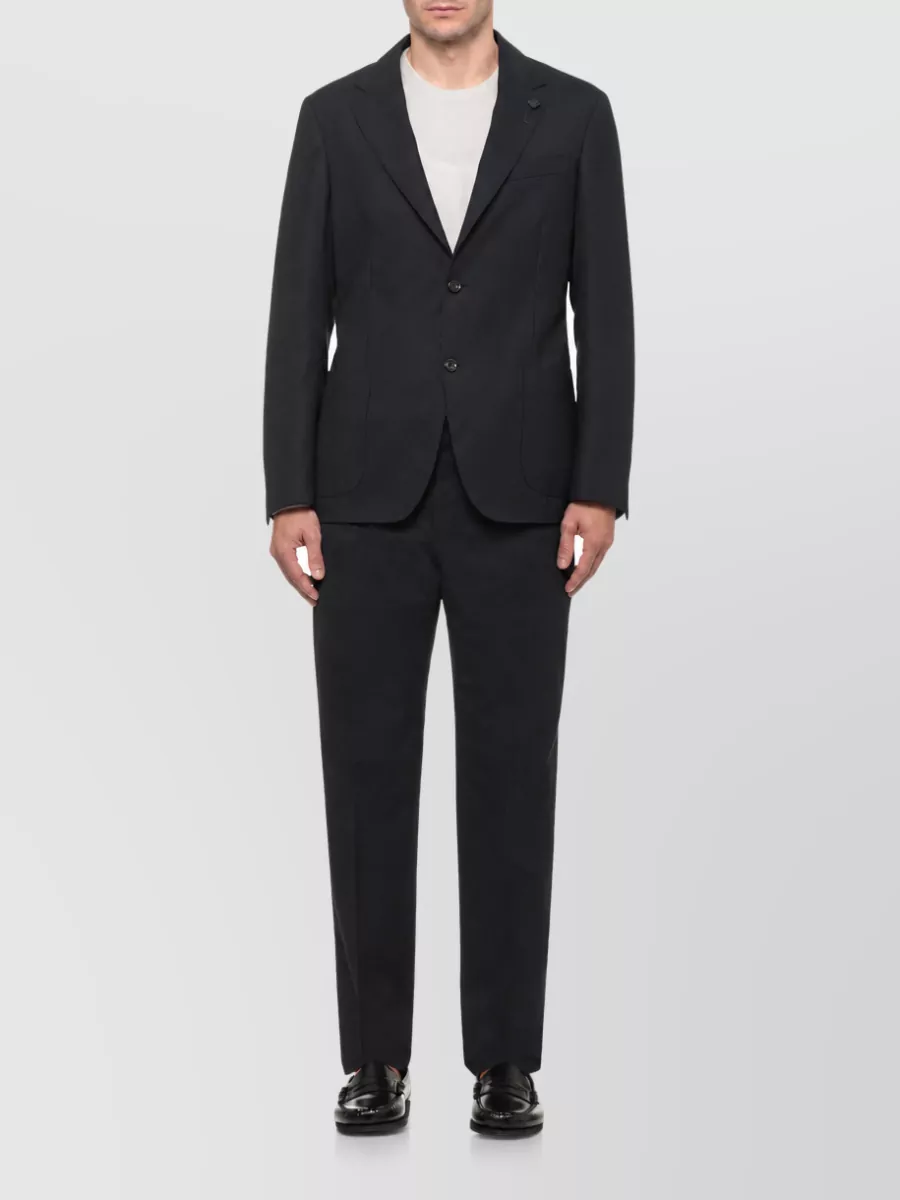 Lardini Single Breasted Suit Jacket