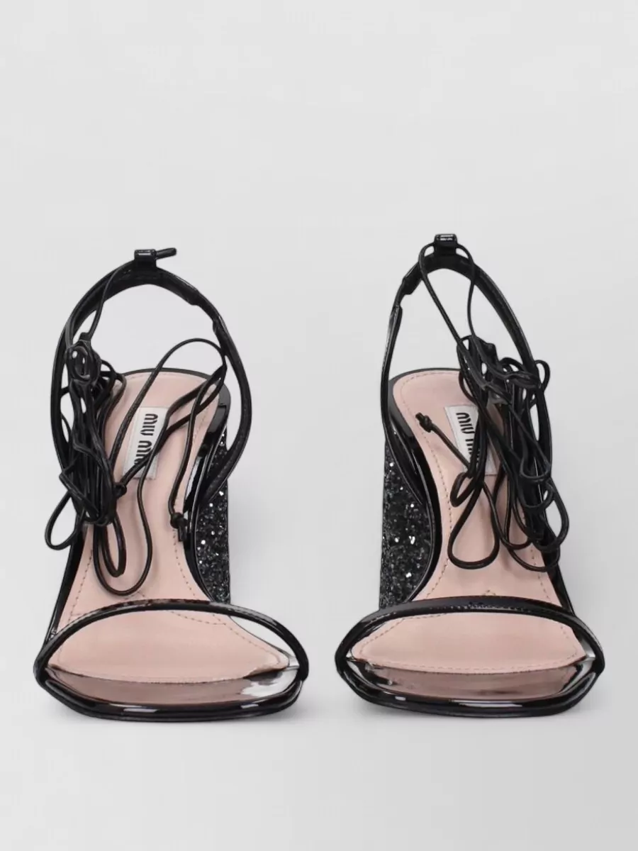Miu Miu patent leather sandals