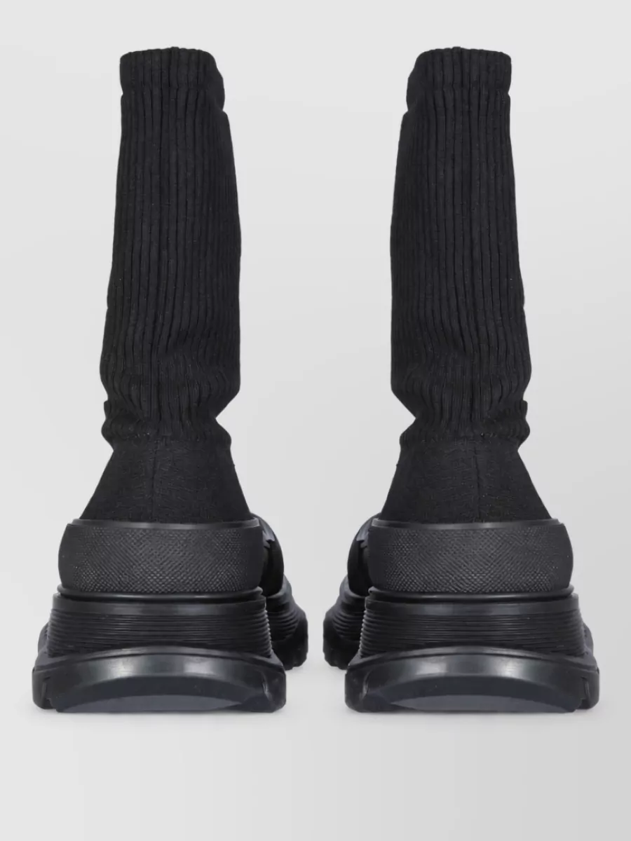 Alexander Mcqueen Tread Slick Hi-Top Sneakers
