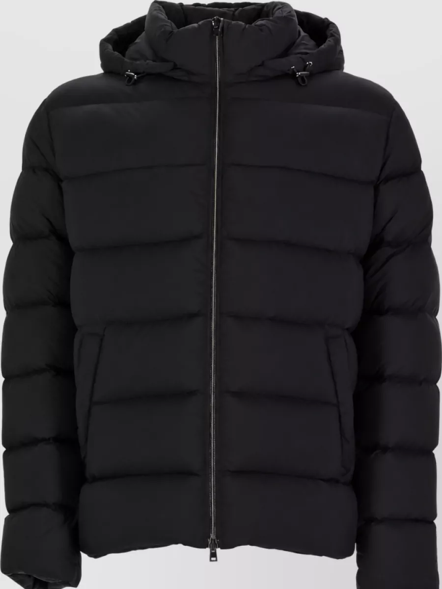 Herno quilted hooded puffer coat