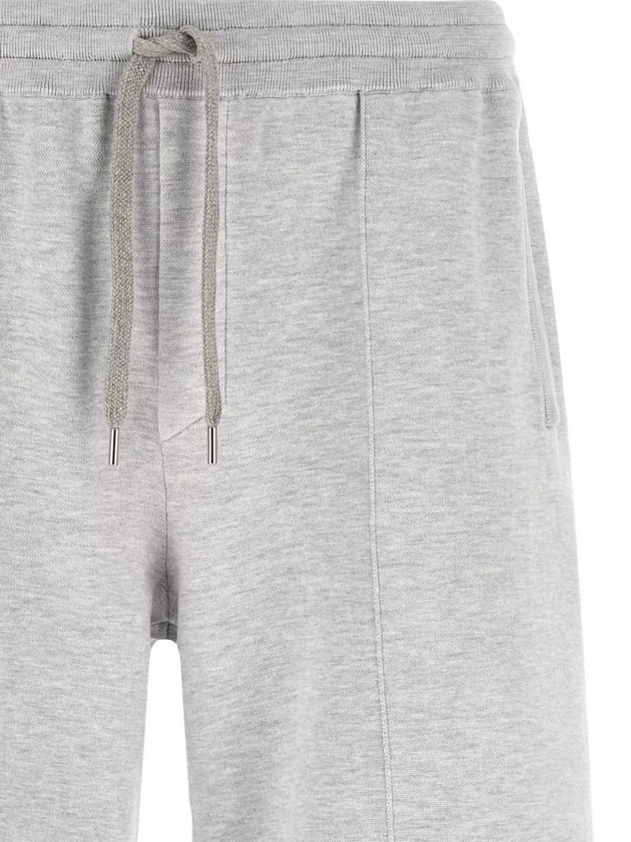 Brunello Cucinelli Silk Blend Double Knit Bermuda Shorts