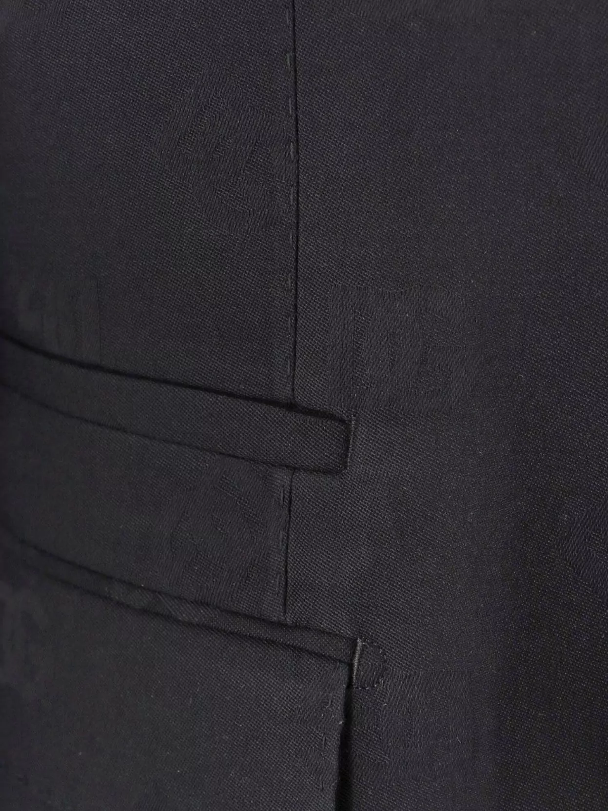 Dolce&Gabbana Monogram Wool Blazer Flap Pockets