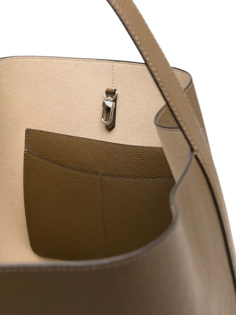 Totême Leather Belt Detail Tote Bag Shoulder