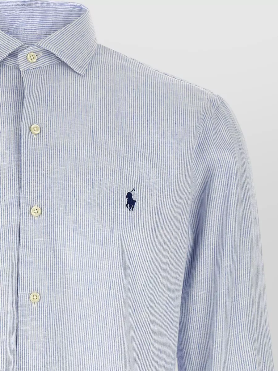 Polo Ralph Lauren Linen Cotton Striped Shirt