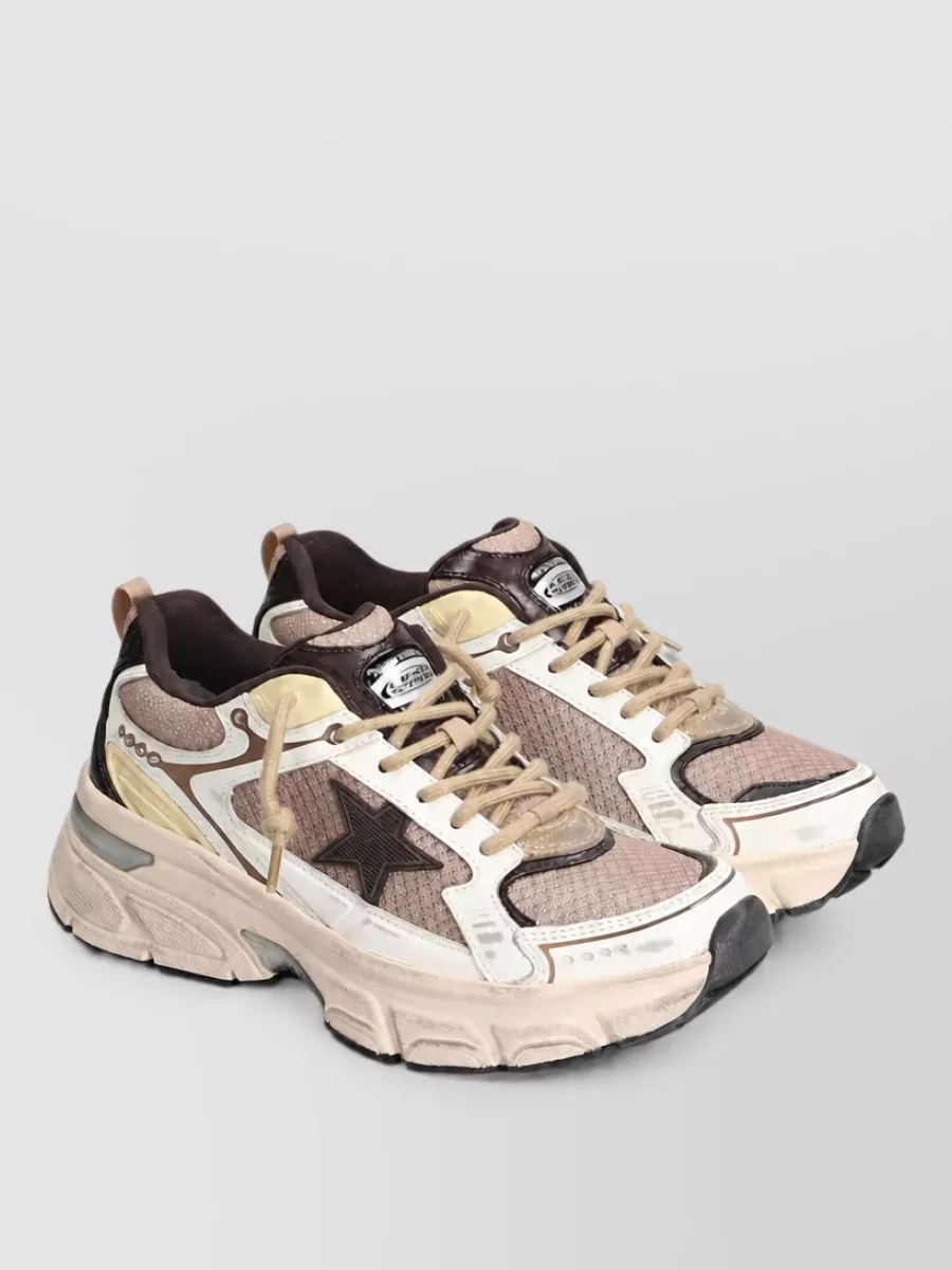 Golden Goose leather low-top sneakers
