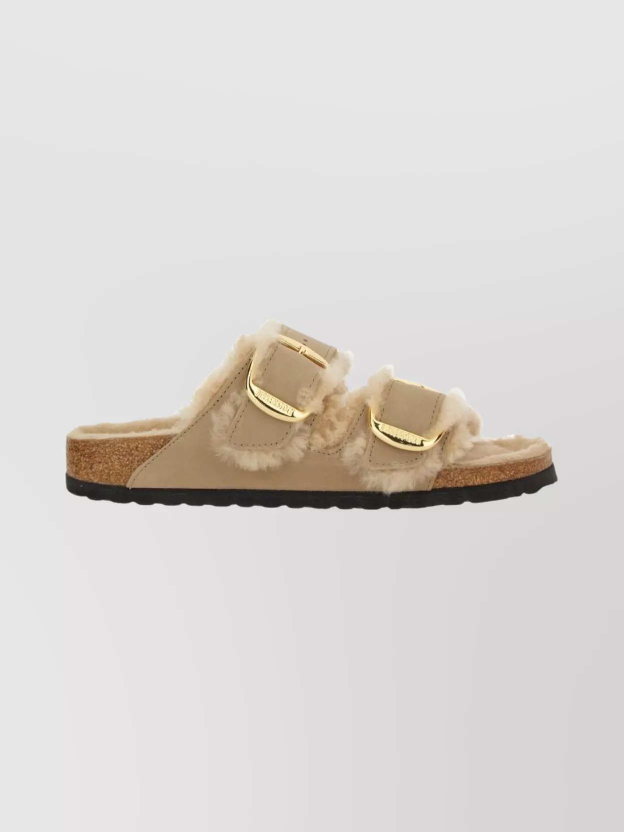 Birkenstock Double Buckle Open Toe Cork Sandals