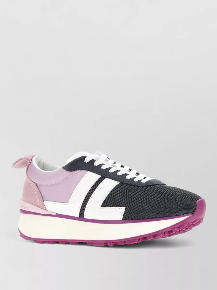 Lanvin mesh low-top sneakers