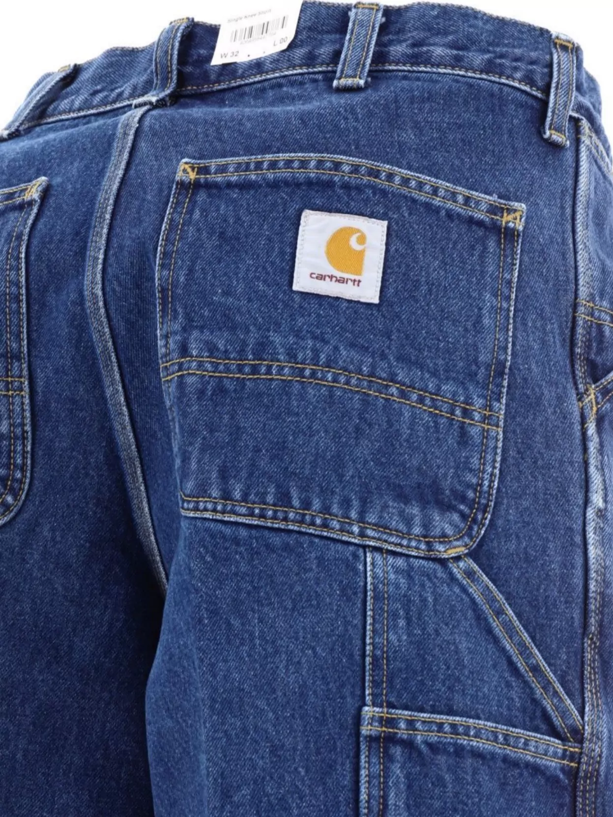 Carhartt Wip Denim Cargo Bermuda Shorts