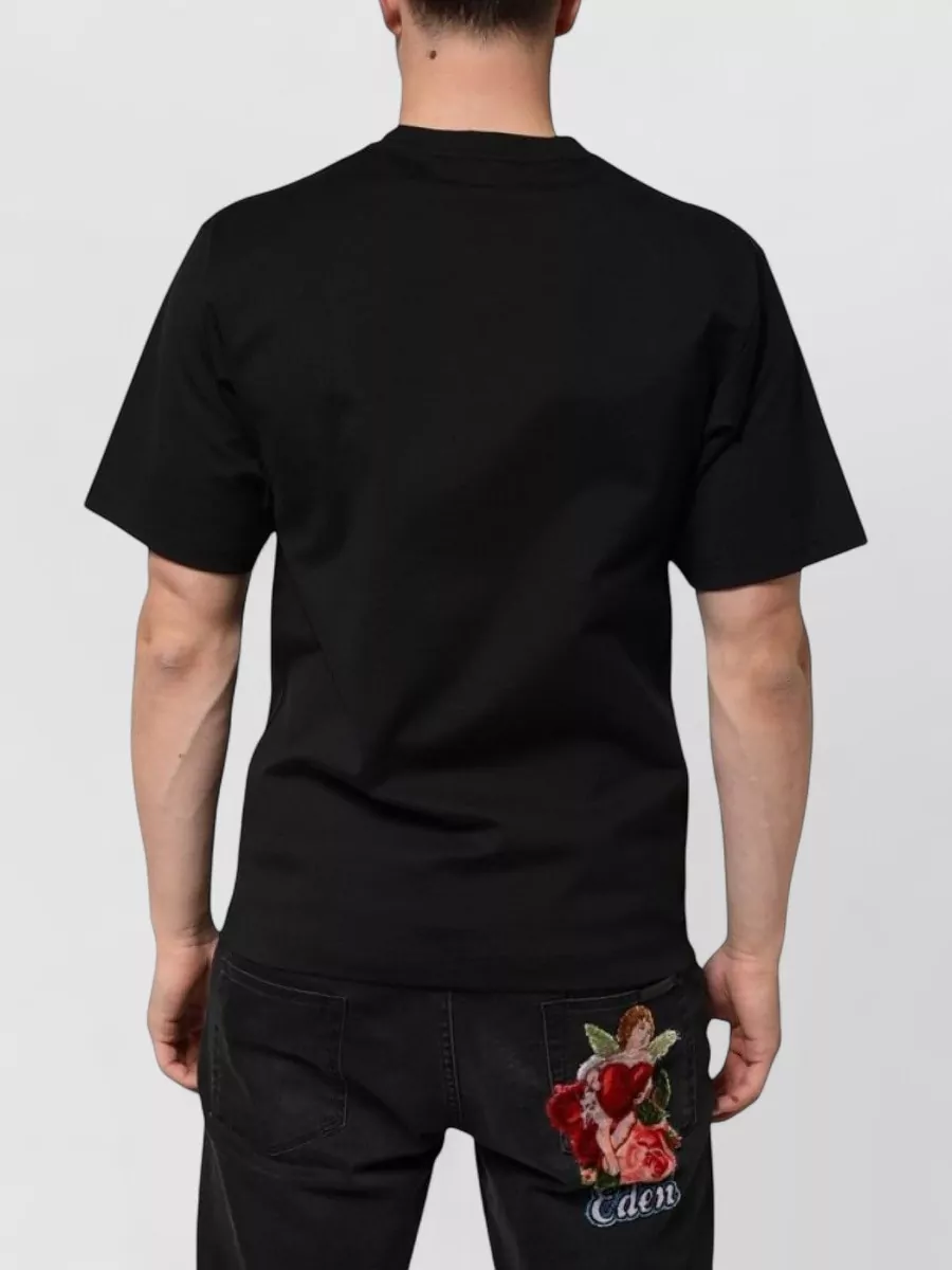 Dolce&Gabbana Cotton Logo Print Short Sleeve T-Shirt