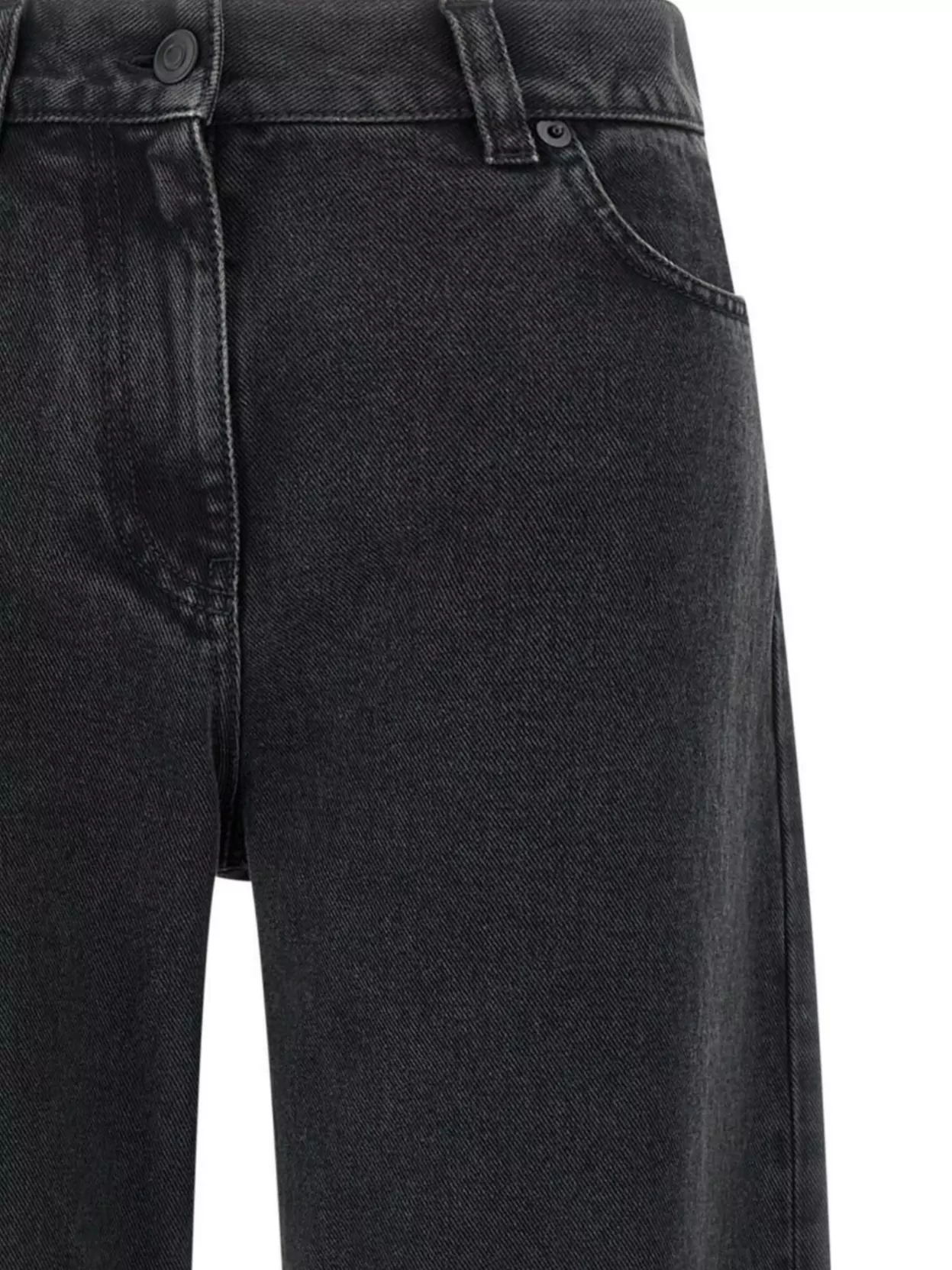 The Row Five-Pocket Denim Trousers Featuring Belt Loops