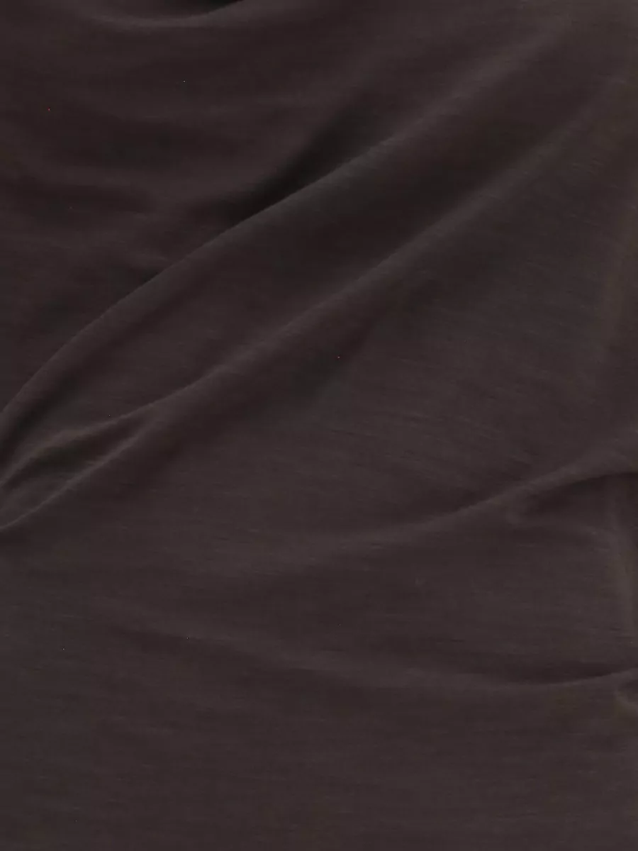 Brunello Cucinelli Wool Blend Draped Midi Dress