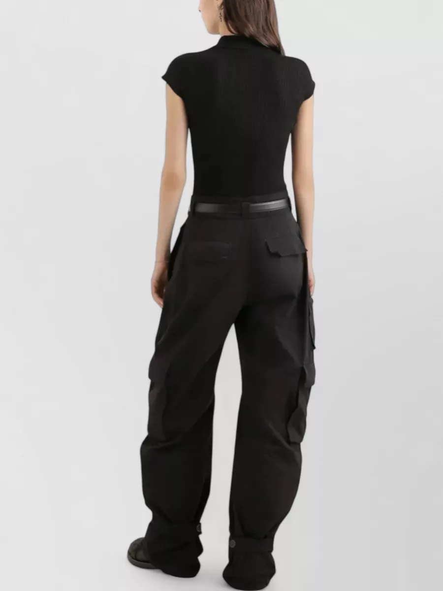 Dolce&Gabbana Ribbed Polo Top