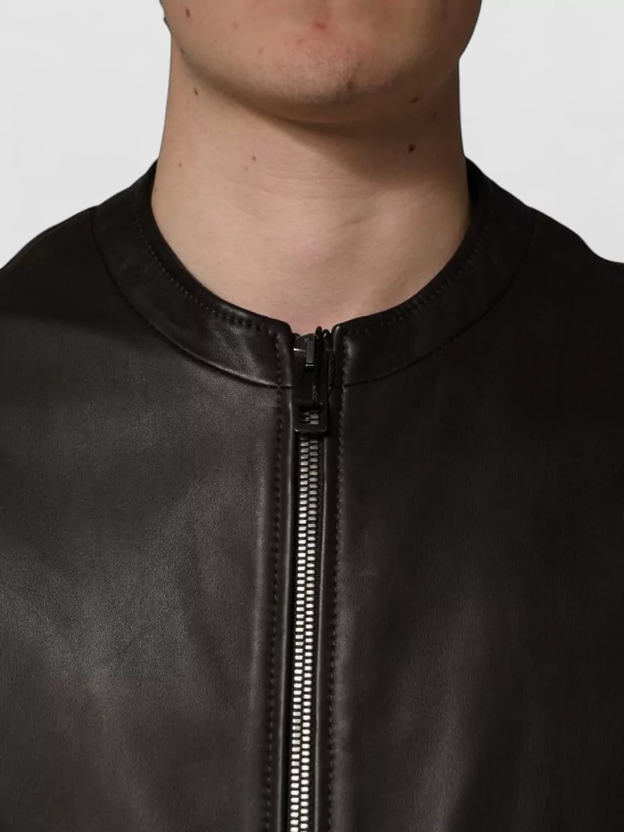 Dolce&Gabbana Leather Biker Jacket